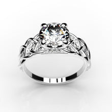 Load image into Gallery viewer, 2 Carat Moissanite Engagement Ring - Giliarto