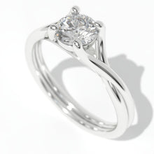 Load image into Gallery viewer, 1 Carat Giliarto Moissanite Gold Engagement Promissory Ring
