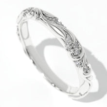 Load image into Gallery viewer, 0.1 Carat Diamond Giliarto Gold Promissory Ring