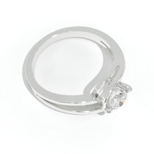 Load image into Gallery viewer, 1 Carat Giliarto Moissanite White Gold Engagement Ring