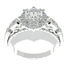 Load image into Gallery viewer, Moissanite Engagement Ring