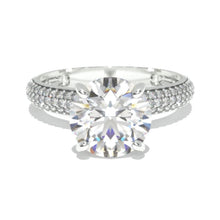 Load image into Gallery viewer, 2 Carat Lab Grown Diamond 14K Gold Engagement Ring