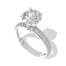 Load image into Gallery viewer, 2 Carat Lab Grown Diamond 14K Gold Engagement Ring
