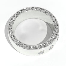 Load image into Gallery viewer, 0.9 Carat Moissanites 14K White Gold Celtic Wedding Ring For Her and Him.