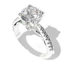 Load image into Gallery viewer, 2.2 Carat Giliarto Moissanite Gold Engagement Ring