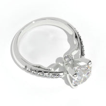 Load image into Gallery viewer, 2.2 Carat Giliarto Moissanite Gold Engagement Ring