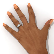 Load image into Gallery viewer, 1.0 Carat Moissanite Engagement Ring
