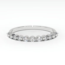 Load image into Gallery viewer, 0.5 Carat Diamond Giliarto Eternity Gold Ring