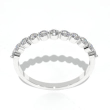Load image into Gallery viewer, 0.5 Carat Diamond Giliarto Eternity Gold Ring