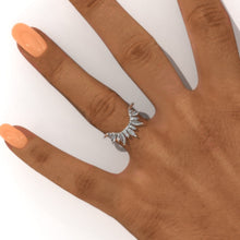 Load image into Gallery viewer, Moissanite Stackable Ring