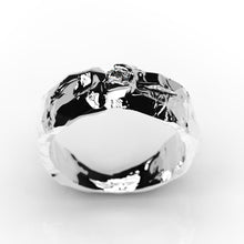 Load image into Gallery viewer, Diamond Men's 14K White Gold Ring. - Giliarto