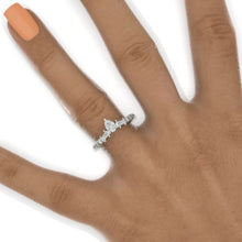 Load image into Gallery viewer, Moissanite Stackable Ring