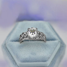 Load image into Gallery viewer, 2.0 Carat Moissanite Diamond Engagement White Gold Ring