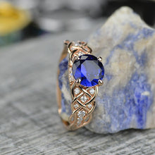 Load image into Gallery viewer, Giliarto Ruby Rose Gold Promissory Ring