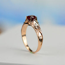 Load image into Gallery viewer, Customize 1.0 Carat Giliarto Ruby Engagement Ring 14K Rose Gold