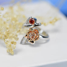 Load image into Gallery viewer, Giliarto Ruby Rose Gold Promissory Ring