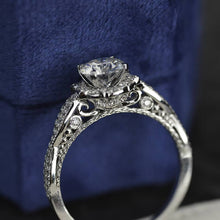 Load image into Gallery viewer, Adara Moissanite Engagement Ring