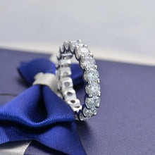 Load image into Gallery viewer, 5 TCW Moissanite Full Eternity Band