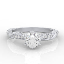 Load image into Gallery viewer, 1.5 Carat Moissanite Giliarto Gold Engagement Ring