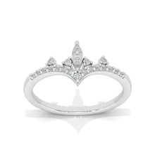 Load image into Gallery viewer, Giliarto Moissanite V Ring