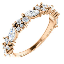 Load image into Gallery viewer, 14K Gold 7/8 CTW Diamond Anniversary Band