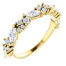 Load image into Gallery viewer, 14K Gold 7/8 CTW Diamond Anniversary Band