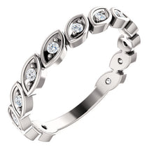 Load image into Gallery viewer, 14K Gold 1/6 CTW Diamond Anniversary Band