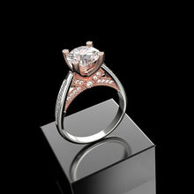 Load image into Gallery viewer, Aurora Moissanite Ring - Giliarto