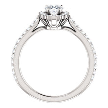 Load image into Gallery viewer, 14K Gold 7x5 mm Marquise Forever One 1/3 CTW Diamond Engagement Ring