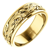 Load image into Gallery viewer, 14K Gold Sculptural-Inspired Band