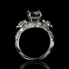 Load image into Gallery viewer, Sapphire Engagement Gold Ring - Giliarto