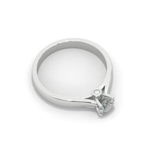 Load image into Gallery viewer, 1 Carat Giliarto Moissanite Solitaire White Gold Engagement Ring