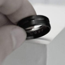 Load image into Gallery viewer, black ring