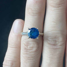 Load image into Gallery viewer, Blue Diamond Ring