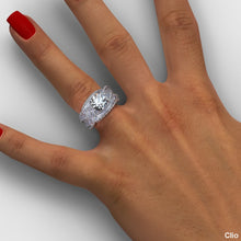 Load image into Gallery viewer, Infinitely Yours Moissanite Diamond Engagement Ring - Giliarto