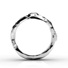 Load image into Gallery viewer, Diamond Men's 14K White Gold Ring. - Giliarto