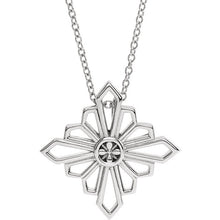 Load image into Gallery viewer, 14K Gold Geometric 16-18" Necklace
