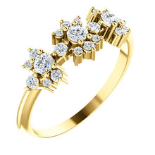 Load image into Gallery viewer, 14K Gold 3/8 CTW Diamond Anniversary Band