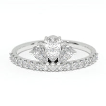 Load image into Gallery viewer, 0.6 CTW  Moissanite Gold Engagement Ring
