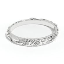 Load image into Gallery viewer, 0.1 Carat Diamond Giliarto  Gold Promissory Ring

