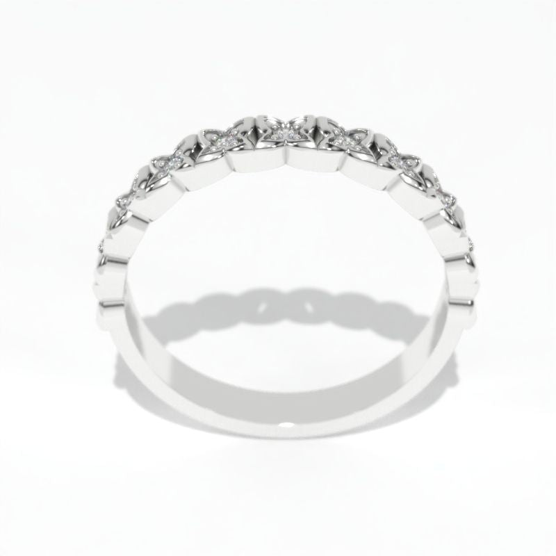 0.3 Carat Diamond Giliarto  Gold Engagement Ring