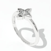 Load image into Gallery viewer, 0.1 Carat Giliarto Diamond  Gold Promissory Ring
