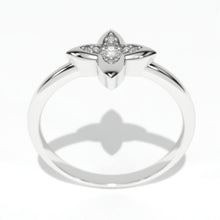Load image into Gallery viewer, 0.1 Carat Giliarto Diamond  Gold Promissory Ring
