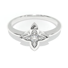 Load image into Gallery viewer, 0.1 Carat Giliarto Diamond  Gold Promissory Ring
