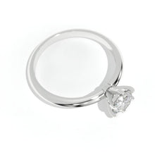 Load image into Gallery viewer, 1 Carat Giliarto Moissanite Solitaire White Gold Engagement Ring
