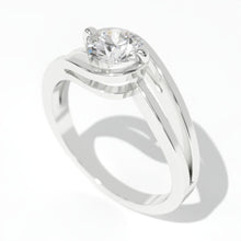Load image into Gallery viewer, 1 Carat Giliarto Moissanite White Gold Engagement Ring
