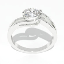 Load image into Gallery viewer, 1 Carat Giliarto Moissanite White Gold Engagement Ring
