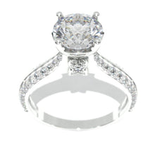 Load image into Gallery viewer,  Carat Giliarto Moissanite Engagement Ring
