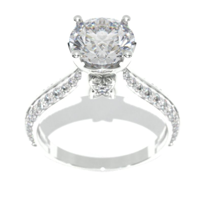  Carat Giliarto Moissanite Engagement Ring