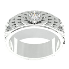 Load image into Gallery viewer, ''Chrysler'' 0.5 Carat  Moissanite Men's  Gold  Ring.
